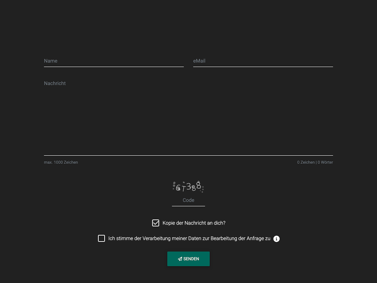 Formmailer Demo 1