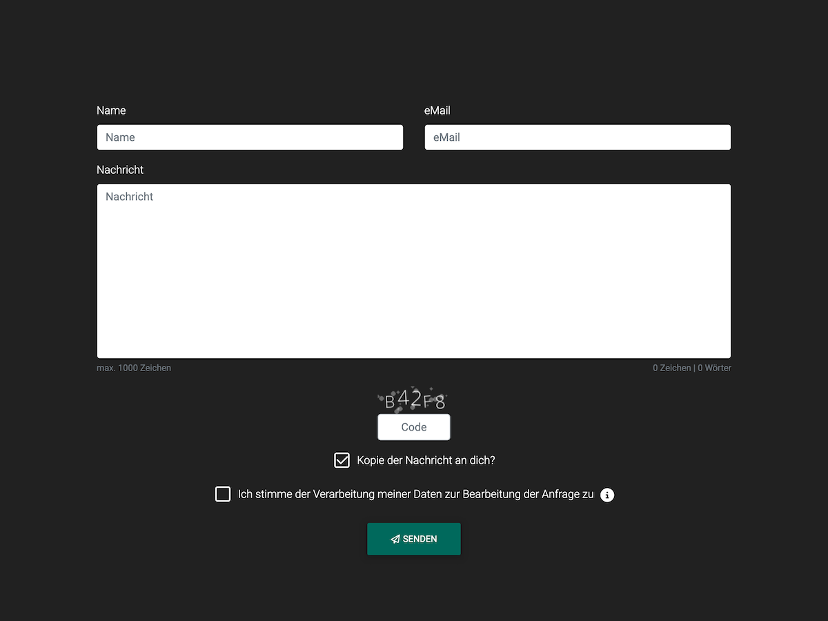 Formmailer Demo 2