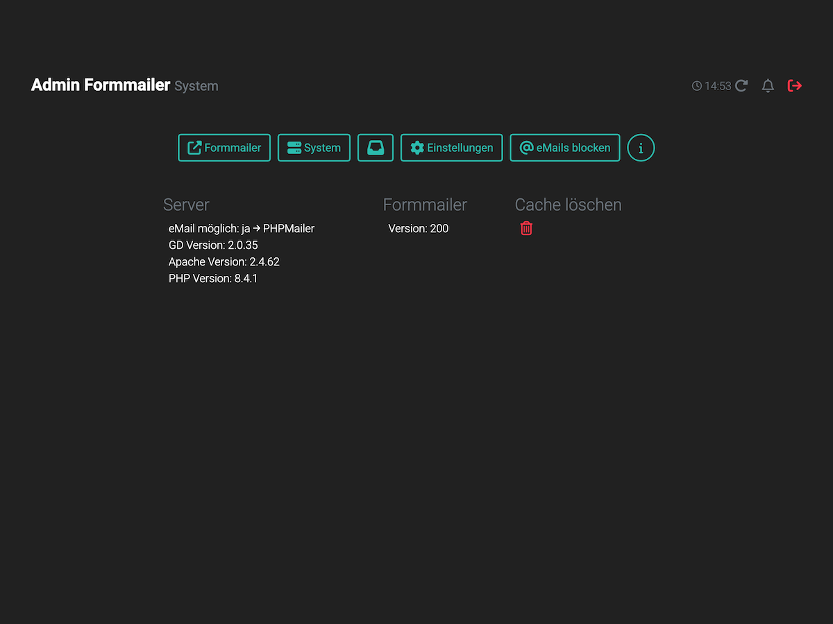 Formmailer Demo 4