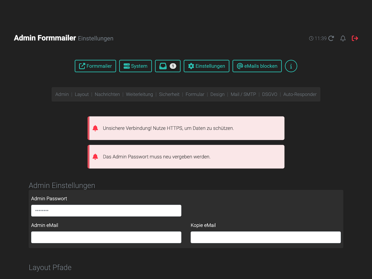 Formmailer Demo 8