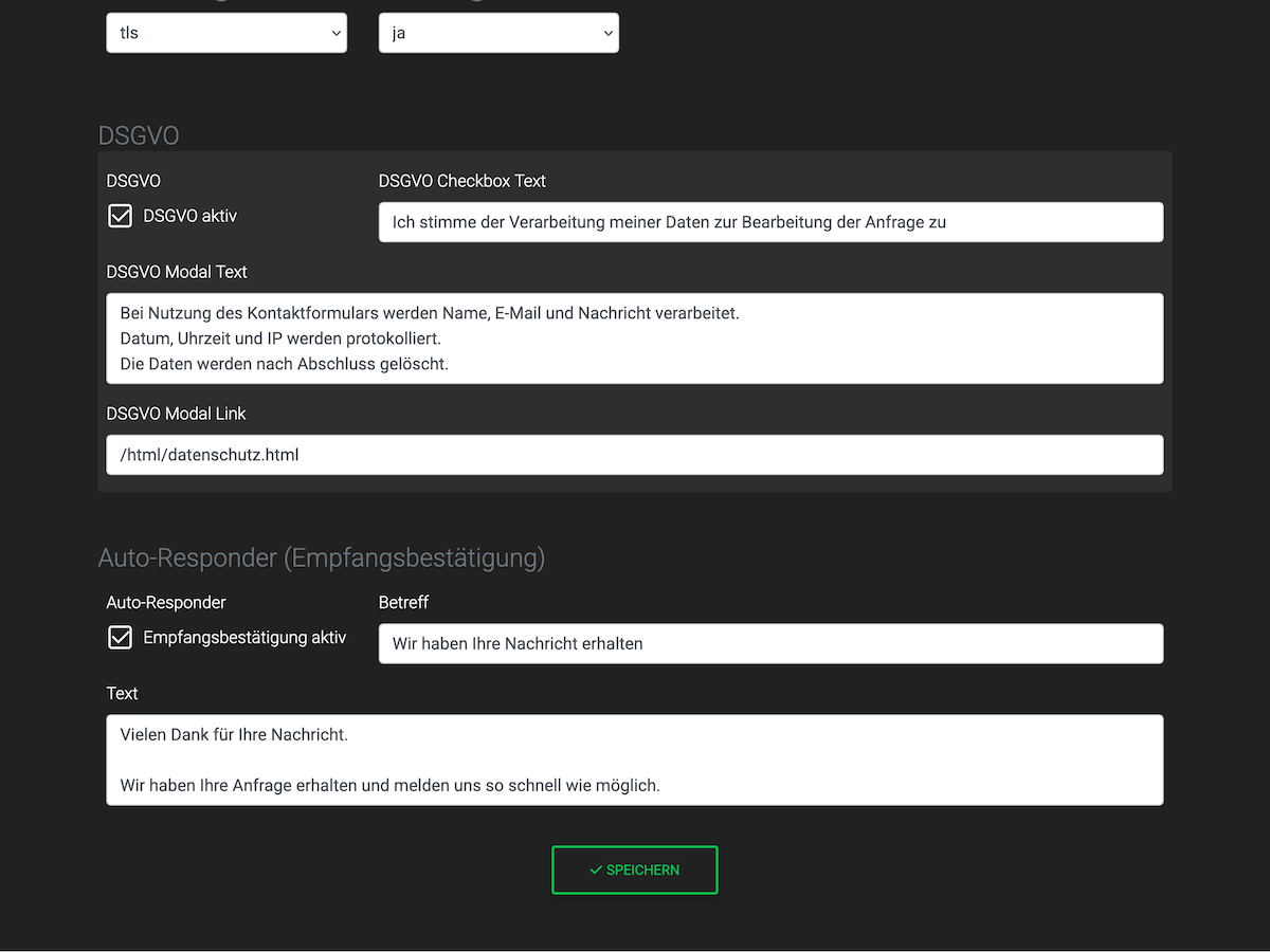 Formmailer Demo 12