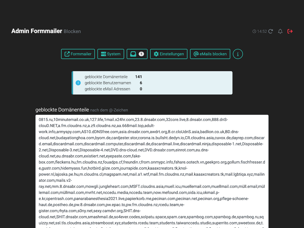 Formmailer Demo 13